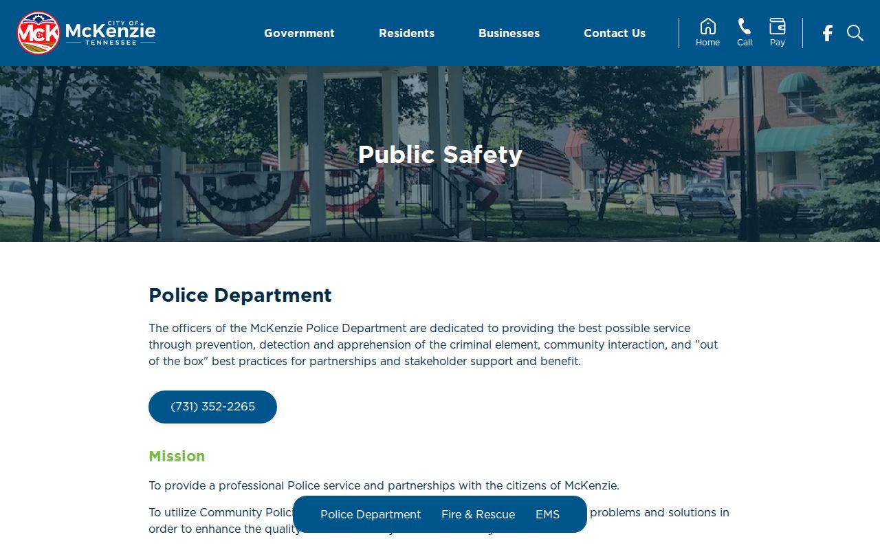 Carroll County McKenzie municipal court citation instructions
